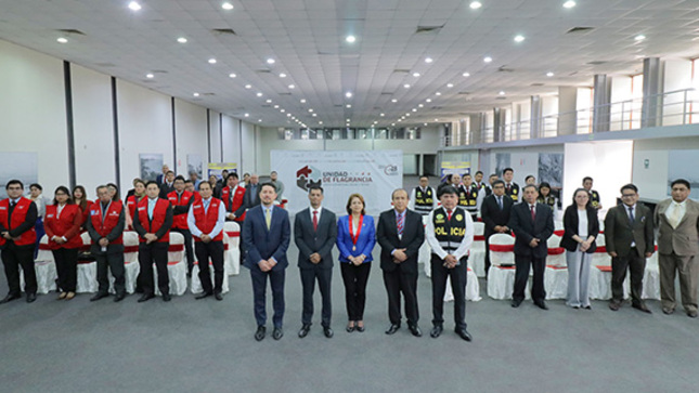 Corte Superior del Callao fortalece a la Unidad de Flagrancia capacitando a operadores de justicia