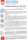 Vista preliminar de documento ACUERDO DE CONSEJO N°042-2023-MDNC