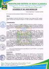 Vista preliminar de documento ACUERDO DE CONSEJO N°001-2022-MDNC