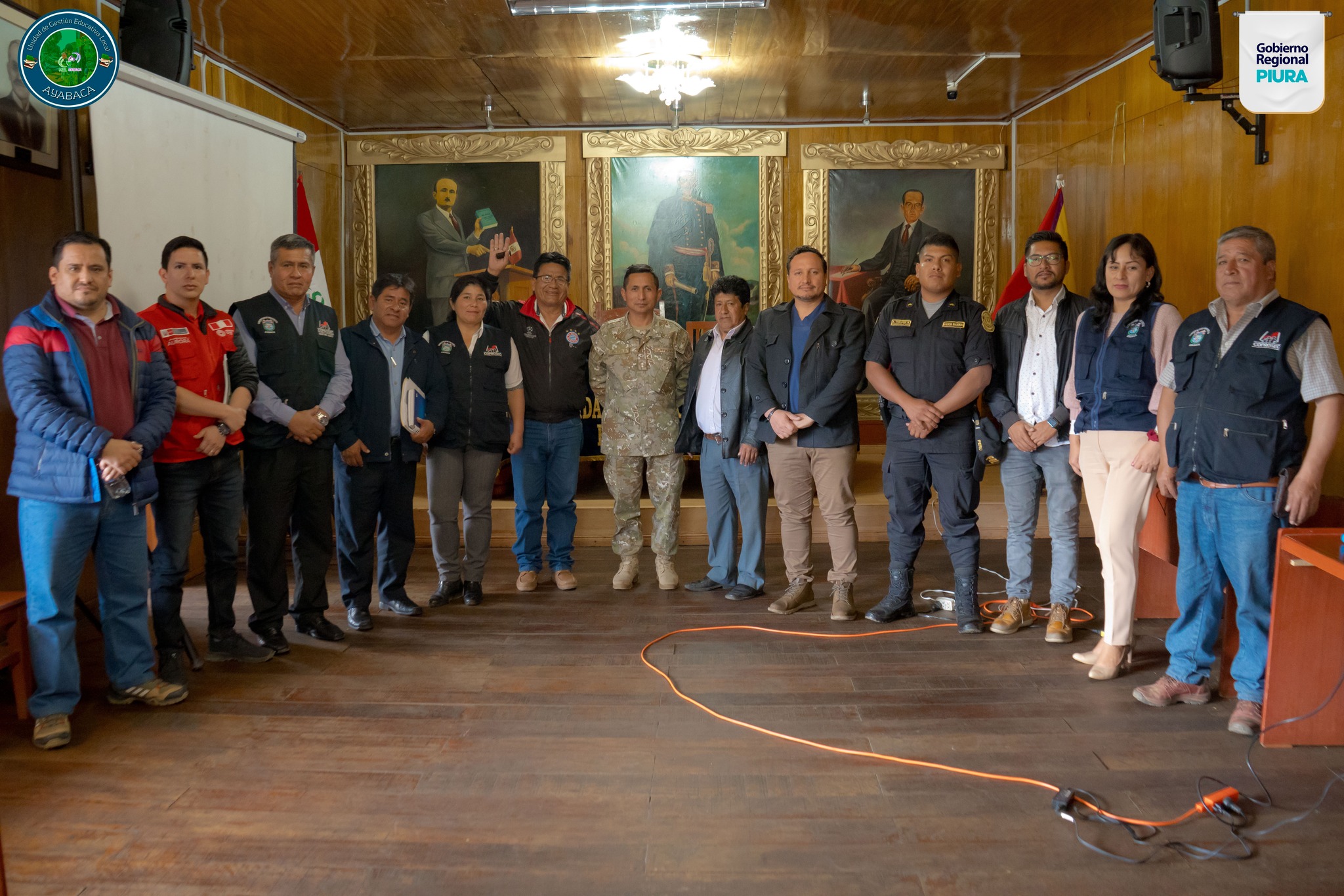 Reunión COPROSEC AYABACA