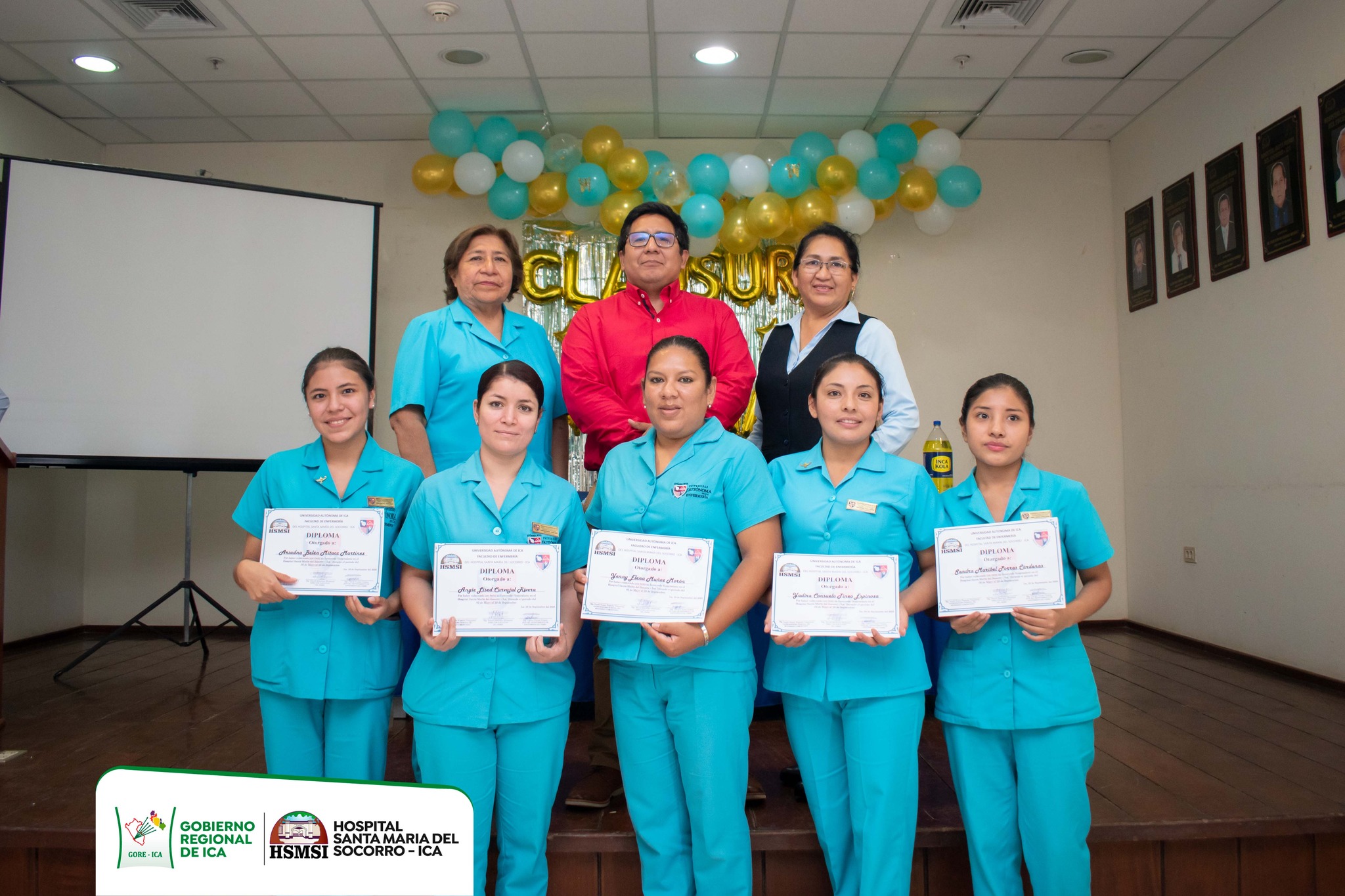 Clausura del internado hospitalario de Enfermería