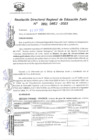 Vista preliminar de documento RDRE. 2051 -2023-DREJ-CONCEDE LICENCIA SIN GOCE DE REMUNERACIÓN  A BERTHA VASQUEZ PURIS.