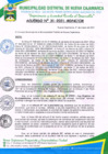 Vista preliminar de documento ACUERDO DE CONSEJO N°031-2021-MDNC