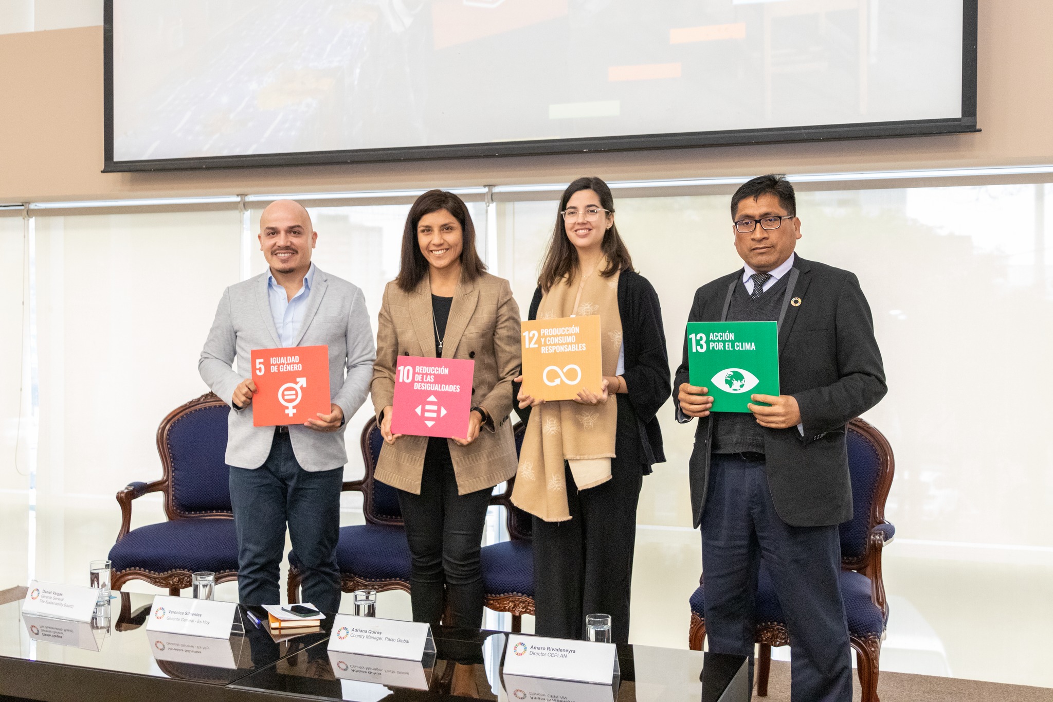 El Director Nacional de Seguimiento y Evaluación, Amaro Rivadeneira participó en evento: “Un paso adelante: Empresas e inversión privada para el avance de los ODS”