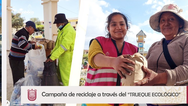 𝐂𝐀𝐌𝐏𝐀Ñ𝐀 𝐃𝐄 𝐑𝐄𝐂𝐈𝐂𝐋𝐀𝐉𝐄 𝐀 𝐓𝐑𝐀𝐕É𝐒 𝐃𝐄𝐋 “𝐓𝐑𝐔𝐄𝐐𝐔𝐄 𝐄𝐂𝐎𝐋Ó𝐆𝐈𝐂𝐎