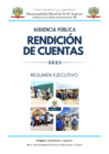 Vista preliminar de documento RESUMEN EJECUTIVO RENDICION MDEI - 2023