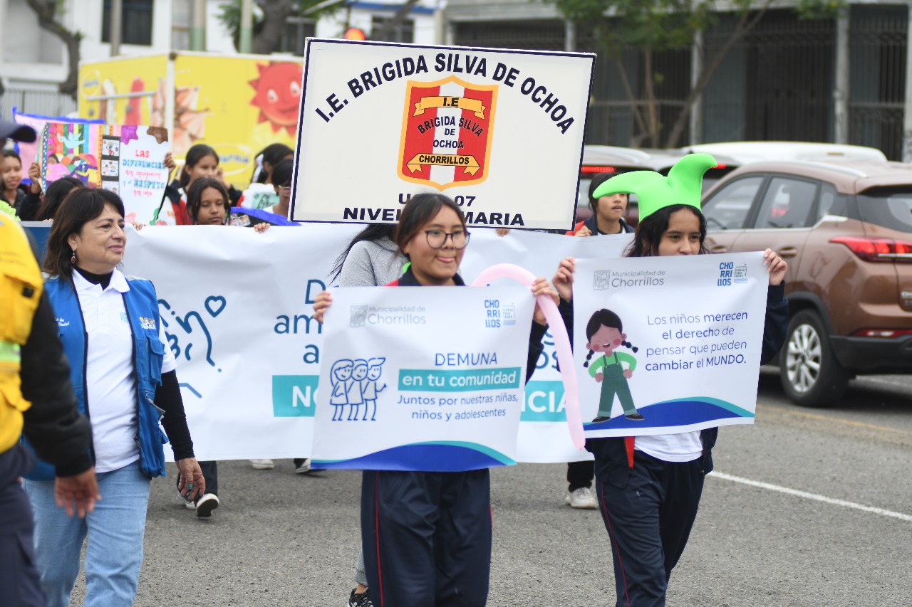 La Municipalidad de Chorrillos comprometida con más actividades en favor de la niñez 