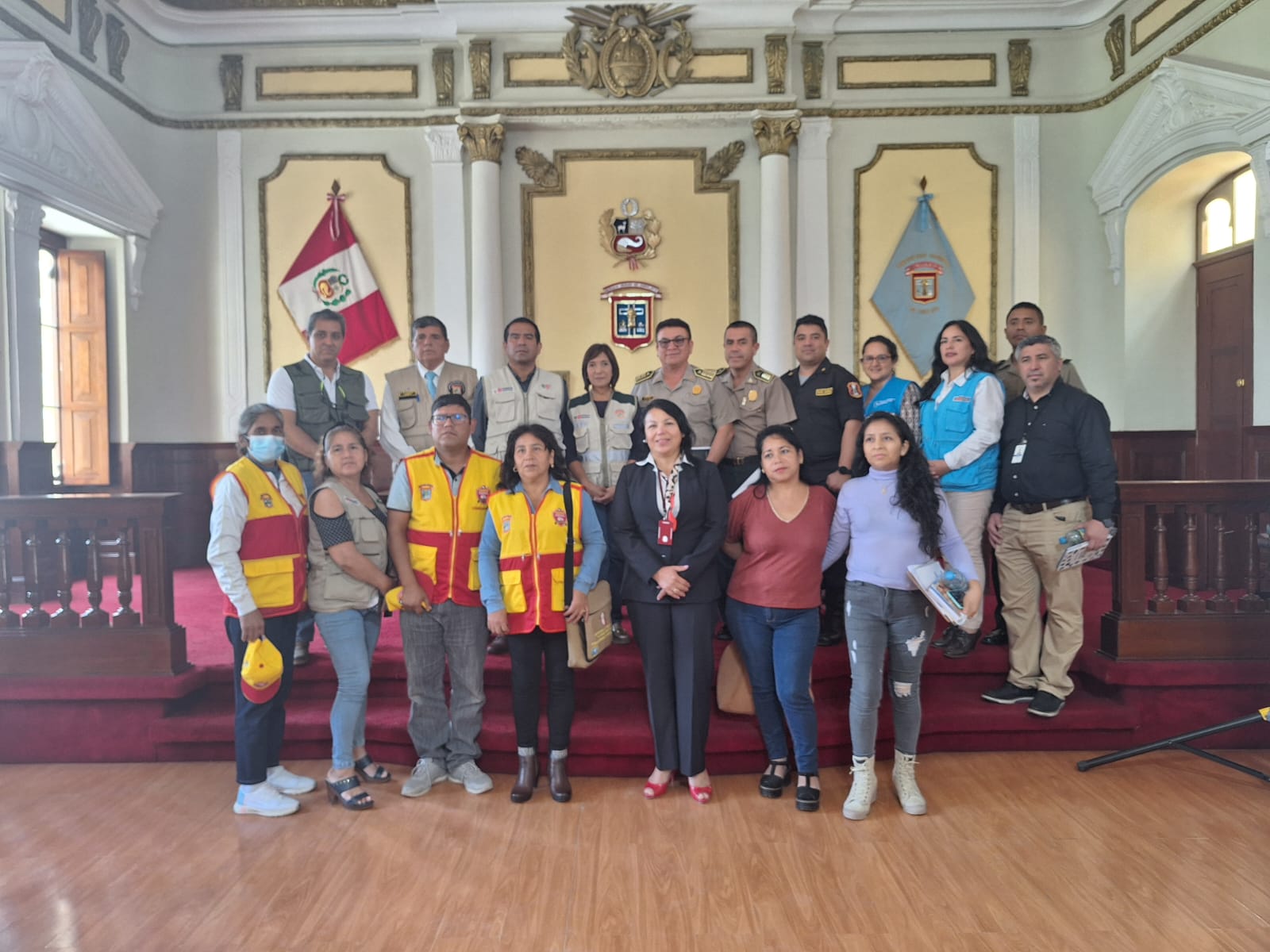 Miembros del COPROSEC Chiclayo exponen balance de actividades del tercer trimestre del año