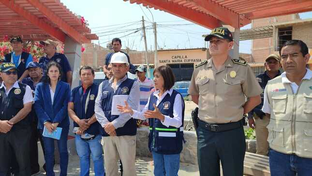 Alcaldesa lideró en Chiclayo simulacro de lluvias intensas y peligros asociados
