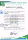 Vista preliminar de documento ACUERDO DE CONSEJO N°013-2019-MDNC