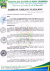 Vista preliminar de documento ACUERDO DE CONSEJO N°062-2019-MDNC