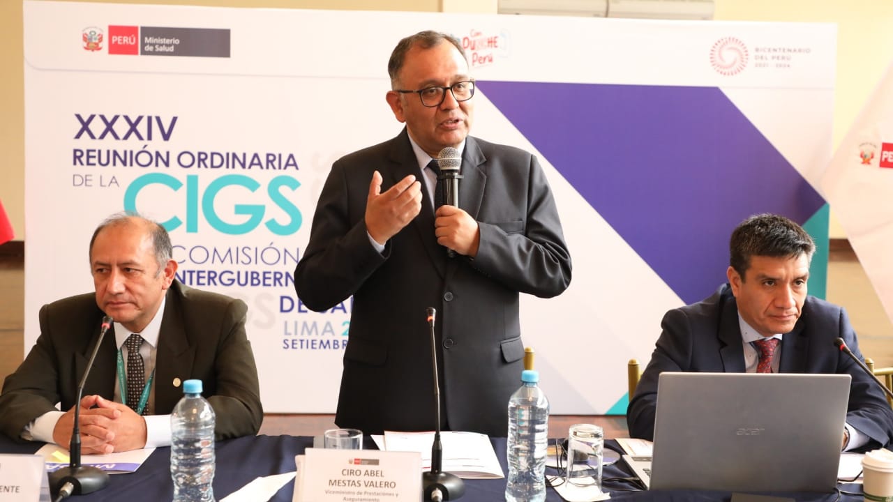 CIGS 2023 Minsa y gobiernos regionales acuerdan reducir la anemia y mejorar ejecución presupuestal