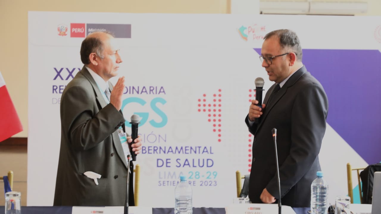 CIGS 2023 Minsa y gobiernos regionales acuerdan reducir la anemia y mejorar ejecución presupuestal