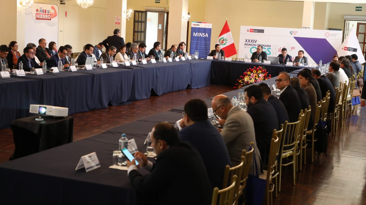 CIGS 2023 Minsa y gobiernos regionales acuerdan reducir la anemia y mejorar ejecución presupuestal