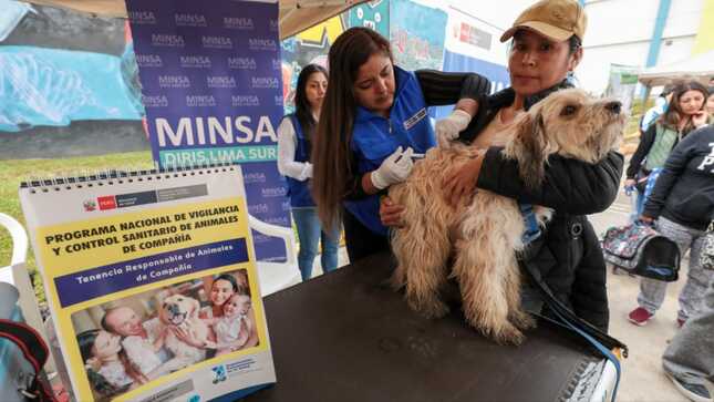 Minsa conmemoró el Día Mundial contra la Rabia con acciones de vigilancia y prevención