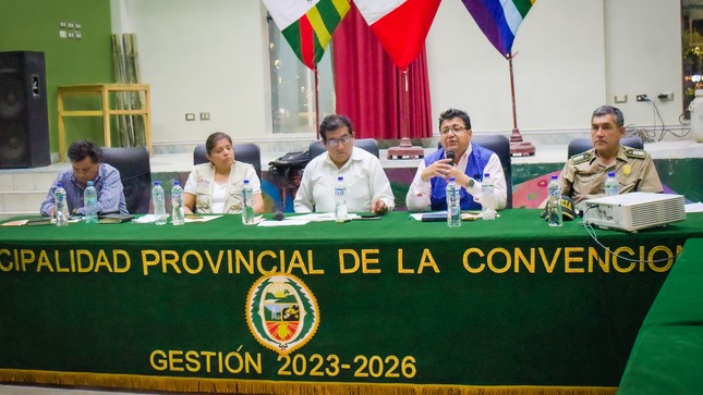 COPROSEC Realiza la III Audiencia Pública de Rendición de Cuentas en Seguridad Ciudadana en La Convención