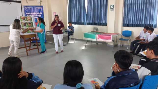 Minsa desarrolla talleres de alimentación saludable para adolescentes en diferentes regiones y Lima Metropolitana