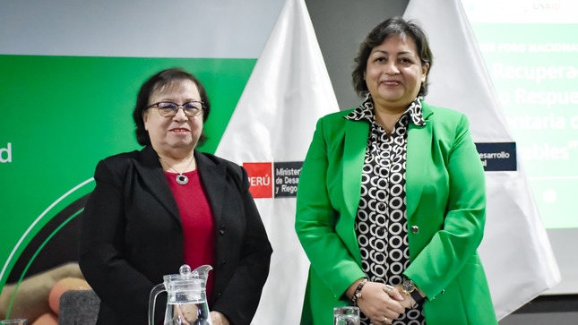 Midis, Midagri y PMA suman esfuerzos para la recuperación de alimentos