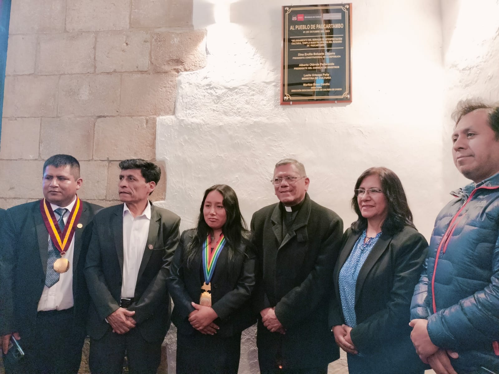 Cusco: Ministerio de Cultura entregó obra de restauración del Templo de Paucartambo que acoge a la Virgen del Carmen