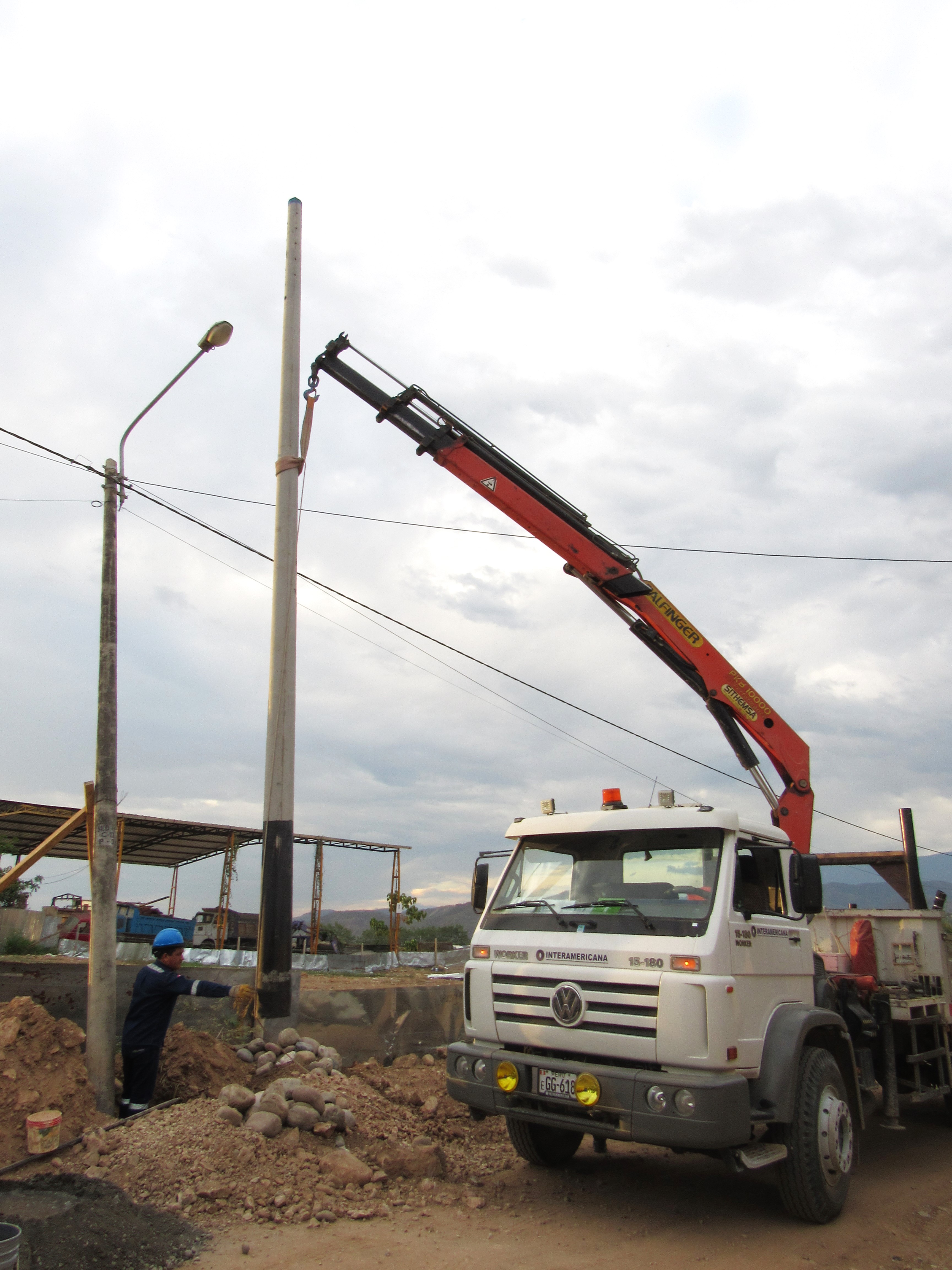 Trabajos de mantenimiento de redes eléctricas de baja tensión