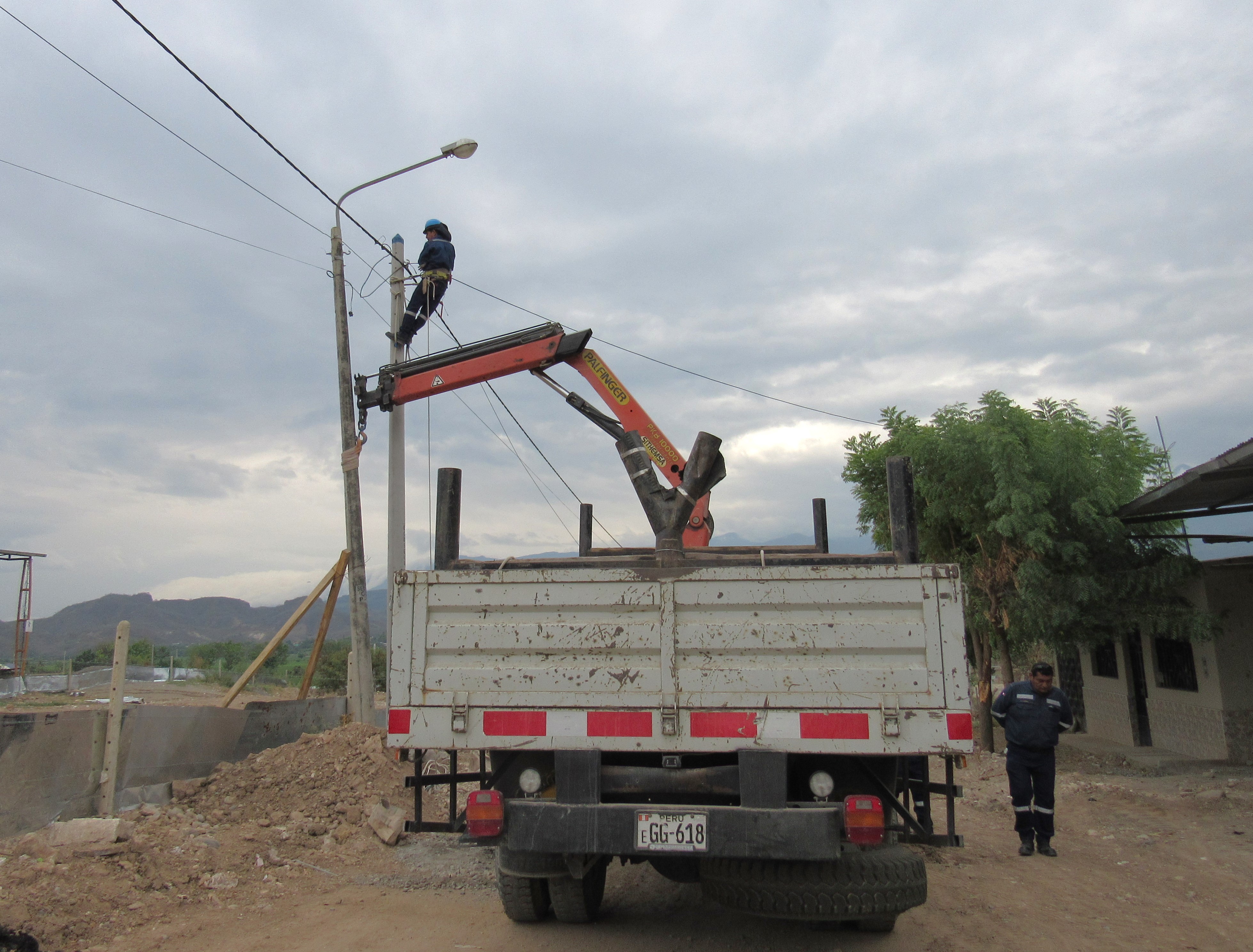 Trabajos de mantenimiento de redes eléctricas de baja tensión