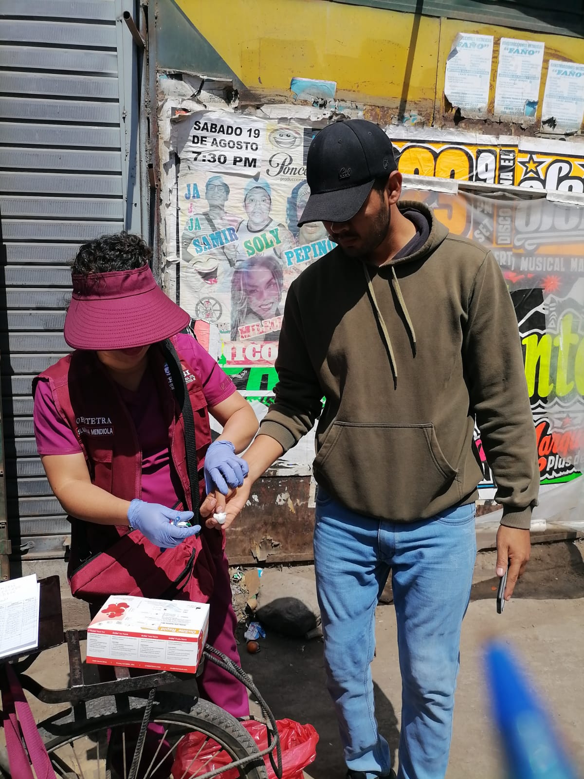 La estrategia sanitaria en el Mercado Modelo
