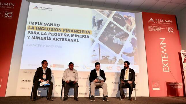 Impulsando la inclusión financiera para la pequeña minería y minería artesanal