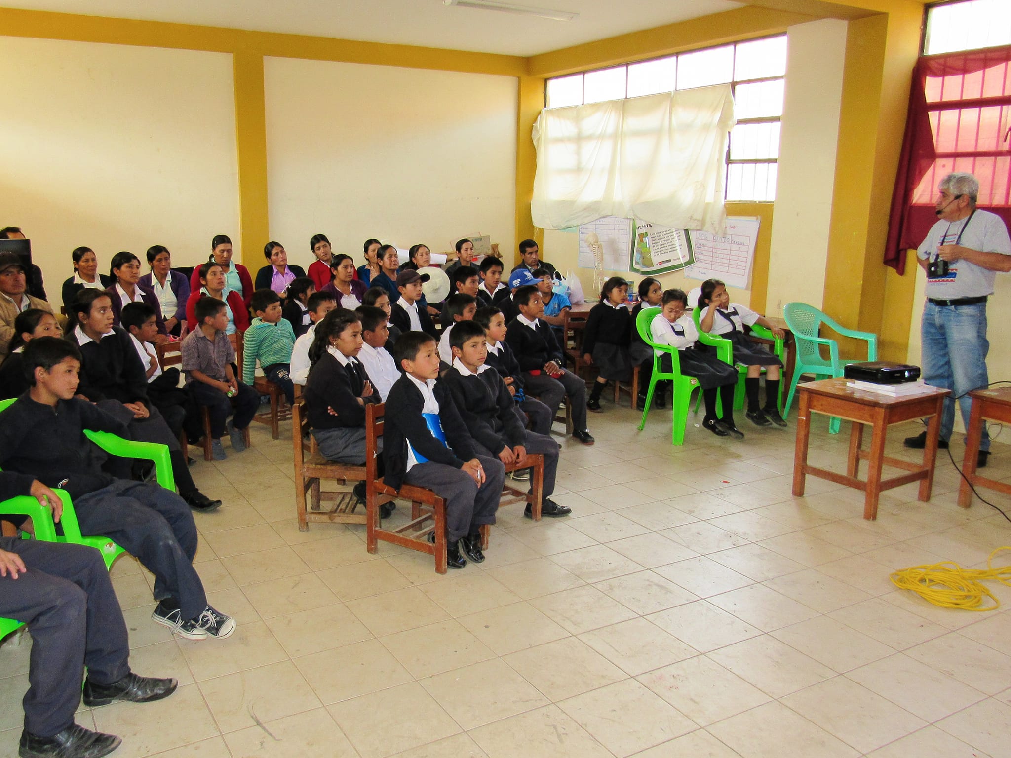 Taller turismo en Challuaracra