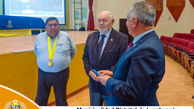 Nuestra autoridad local Sr. Luis Alberto Conislla Jara, participo en el evento organizado por el Congresista Jorge Montoya Manrrique. Donde se trató un dialogo sobre la Seguridad Nacional, Local, para poder brindar alternativas y propuestas. 
En ese sentido, el Alcalde de la Capital Turística, dio a conocer la incidencia que se suscitan en nuestra jurisdicción, solicitando el apoyo respectivo para la seguridad. 