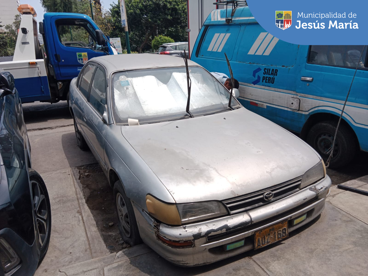  En la Municipalidad de Jesús María tenemos un compromiso con los vecinos y continuaremos trabajando para erradicar a todos los vehículos que afectan el orden público y las normas de convivencia.
 Los exhortamos a respetar la Ordenanza Municipal 642-MDJM y así evitar la multa e internamiento del vehículo en el depósito municipal.
Recuerda que #JesúsMaríaSomosTodos y la calle NO es tu cochera. 
