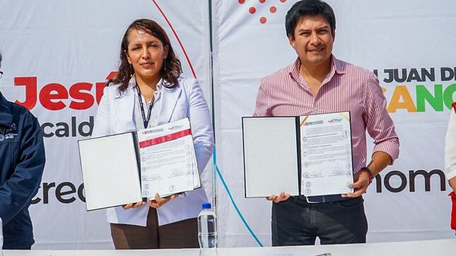 Foto 1 de Municipalidad de San Juan de Lurigancho y DIRIS Lima Centro firman convenio para implementación de nuevo centro de salud mental comunitario