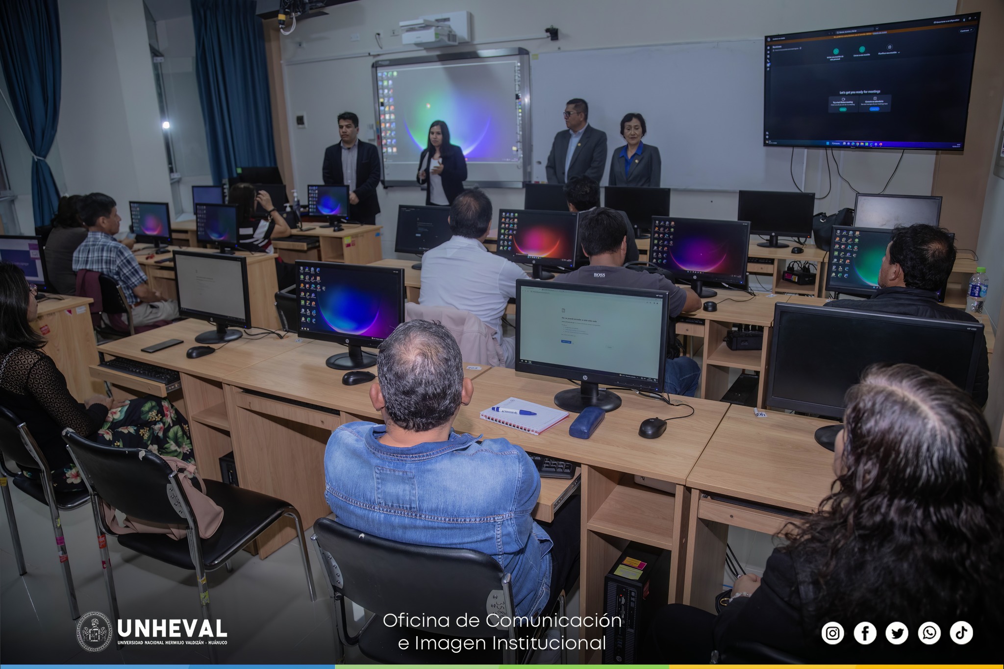 UNHEVAL impulsa la formación docente en recursos digitales y tecnológicos para la excelencia educativa