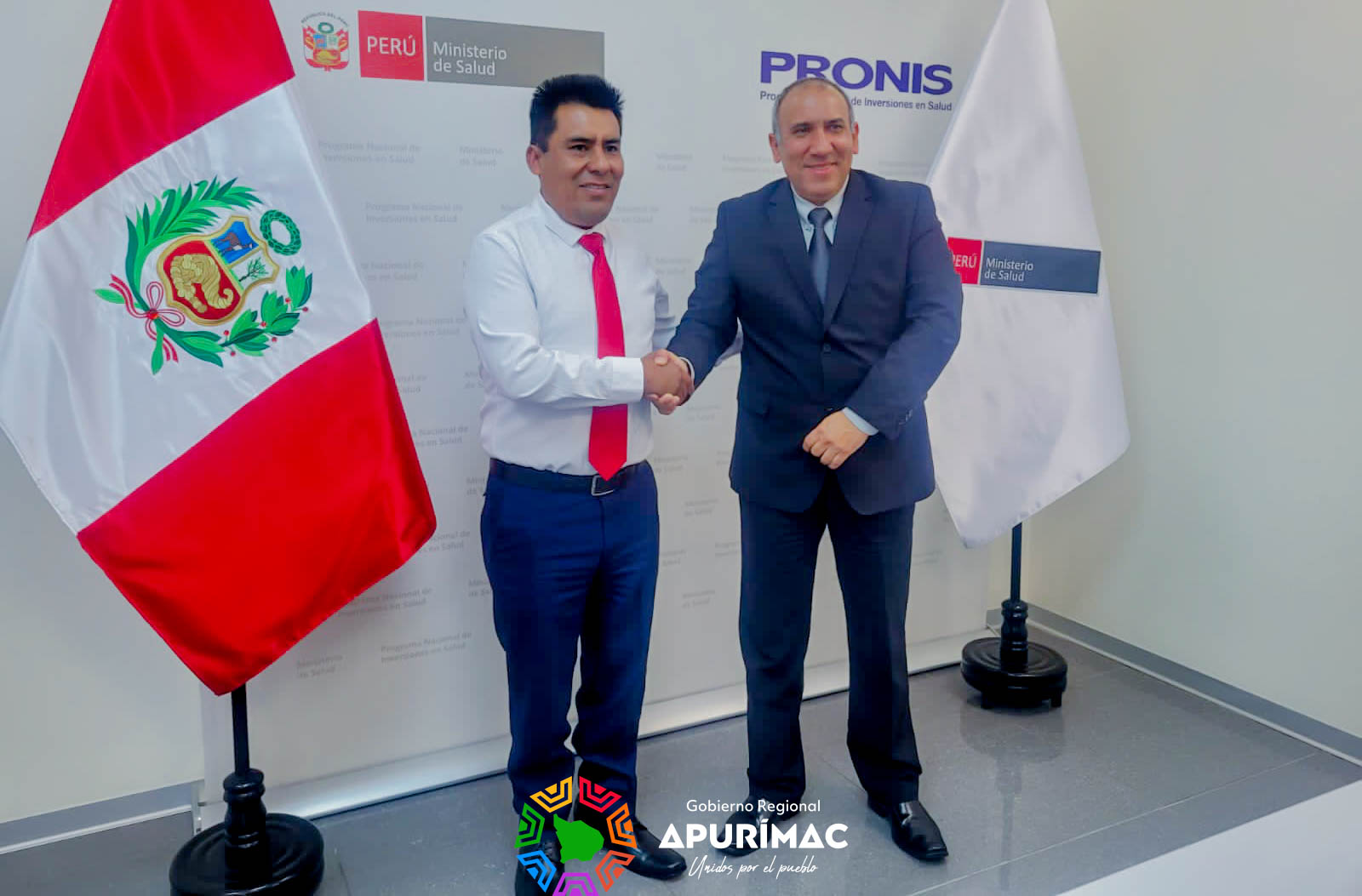 Gobernador Regional y PRONIS consolidan coordinaciones para acelerar ejecución de hospitales de Tambobamba, Haquira, Challhuahuacho y Chincheros