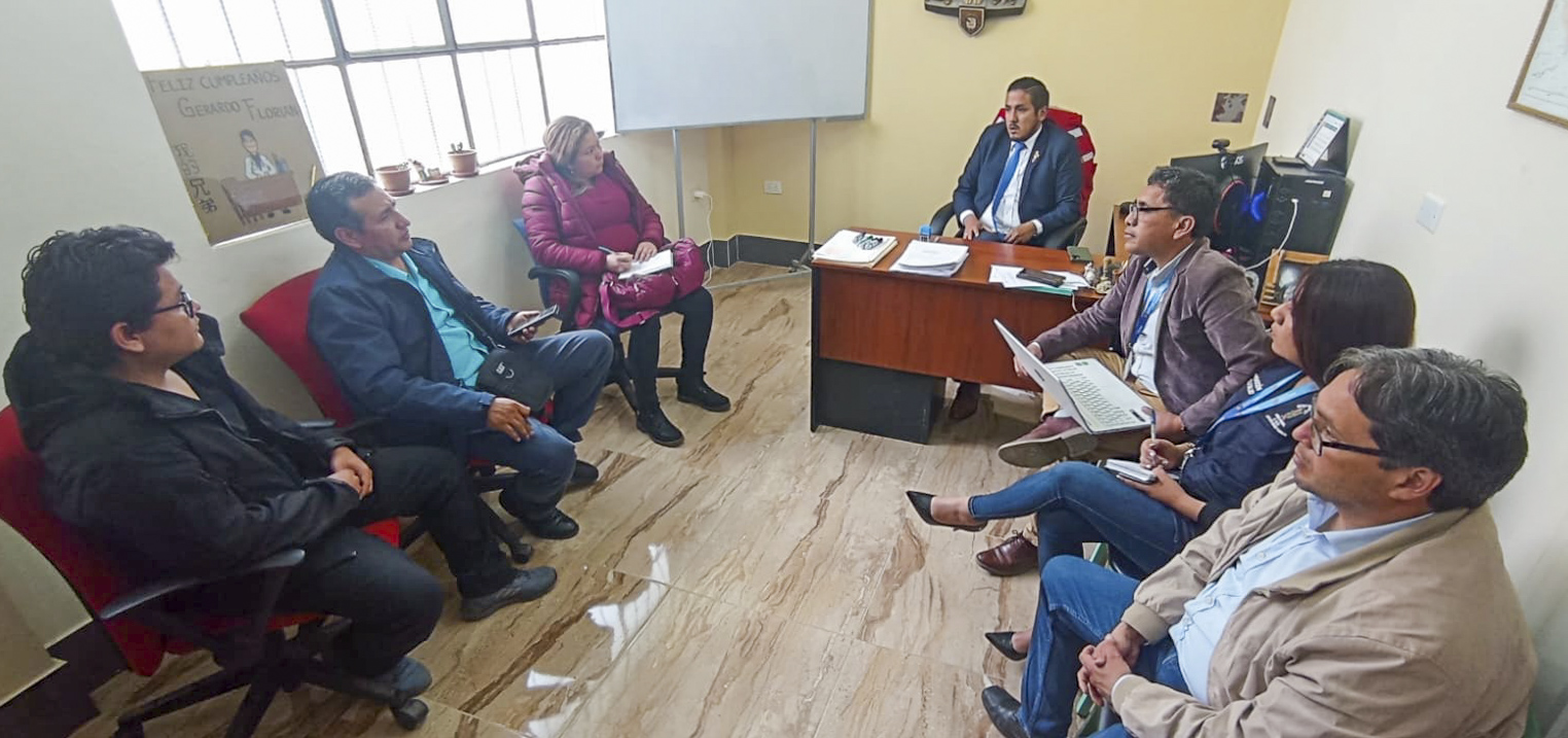 Foto de la reunión