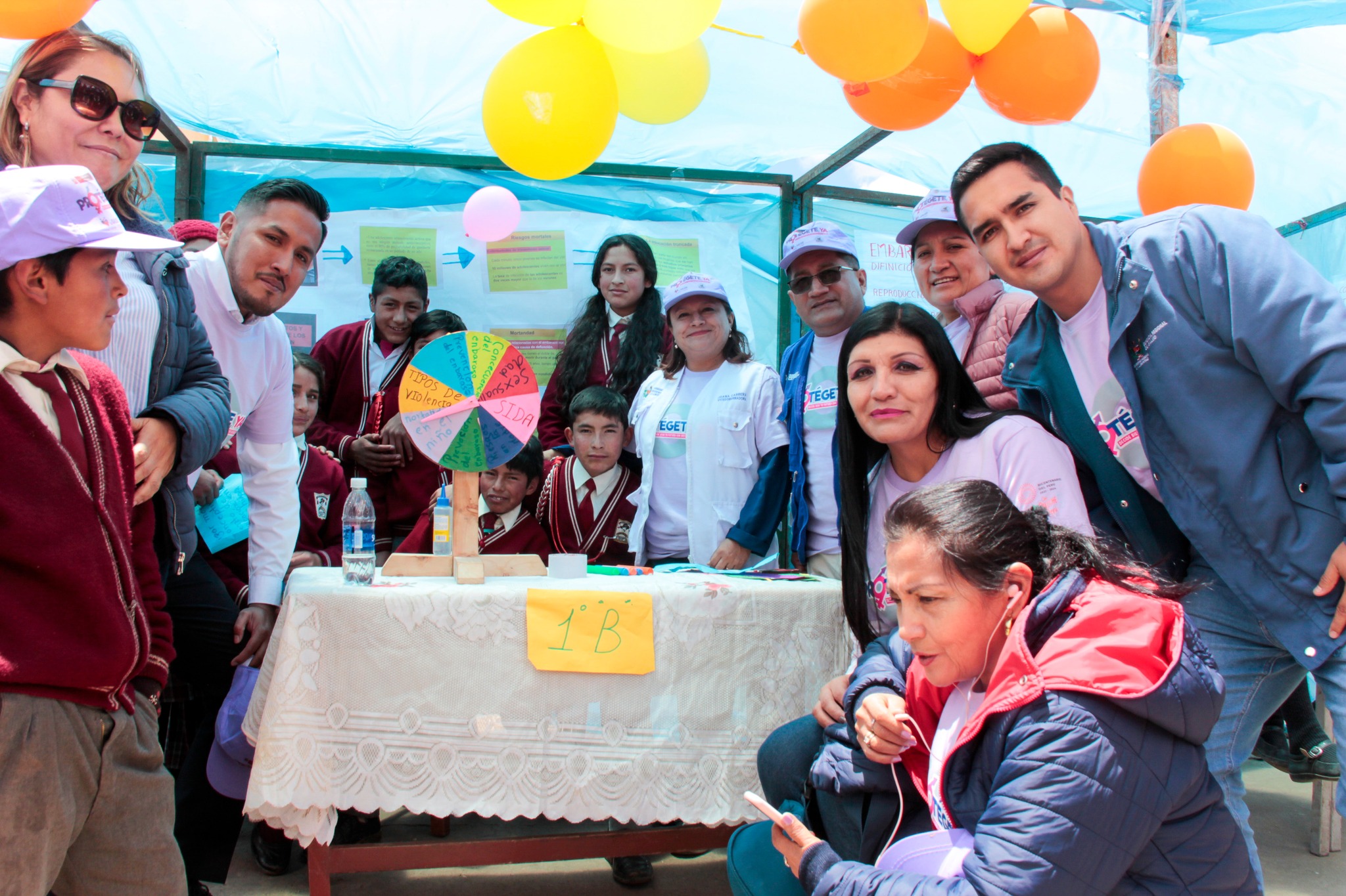 Campaña Prevención del Embarazo Adolescente en La Libertad.