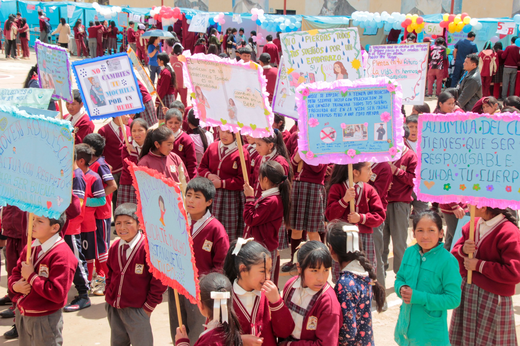 Campaña Prevención del Embarazo Adolescente en La Libertad.