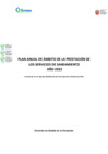 Vista preliminar de documento Plan Anual de Ámbito de la Prestación de los Servicios de Saneamiento del año 2023