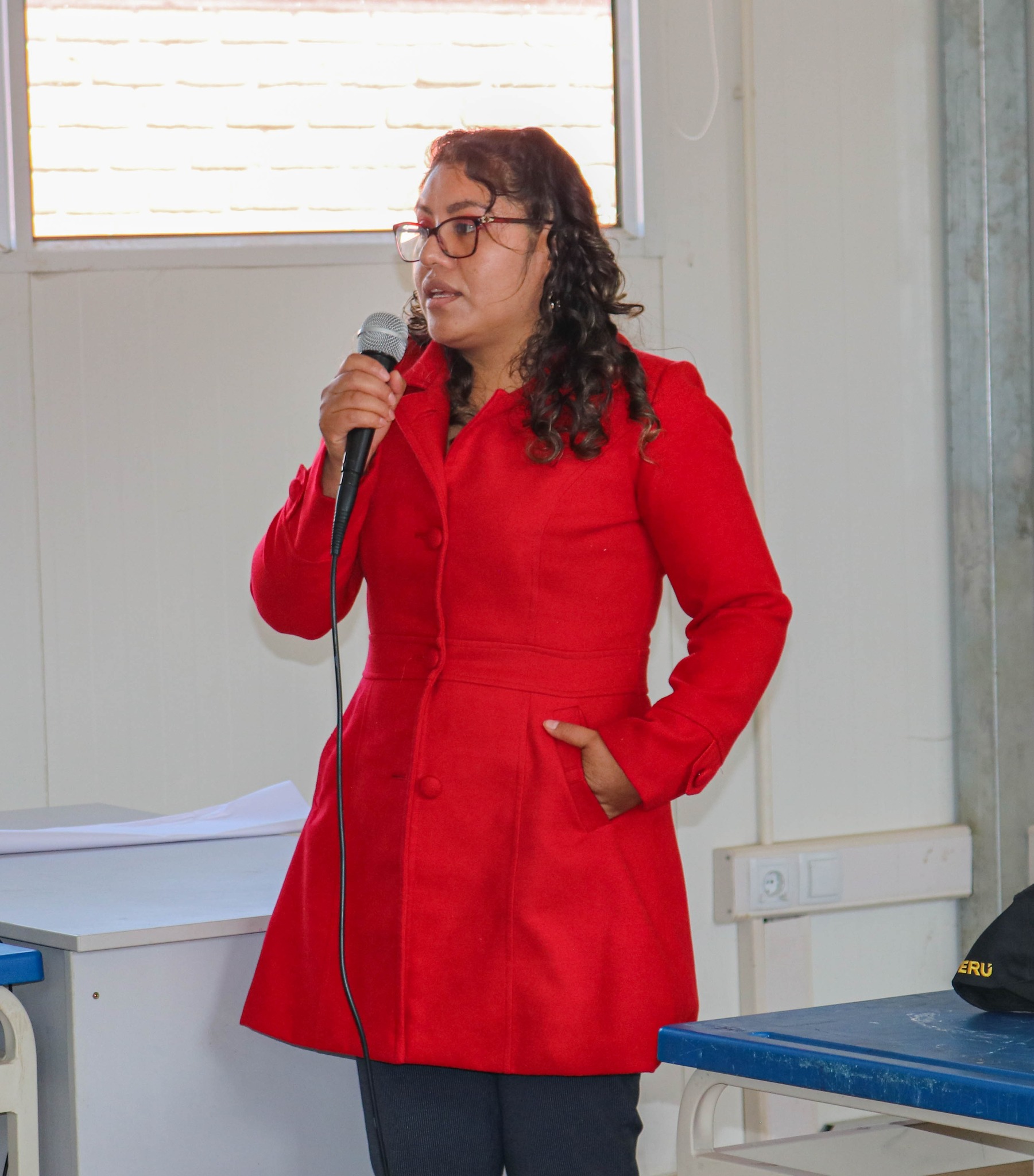 Charla de orientación vocacional a estudiantes de la I.E. San Juan de la Frontera