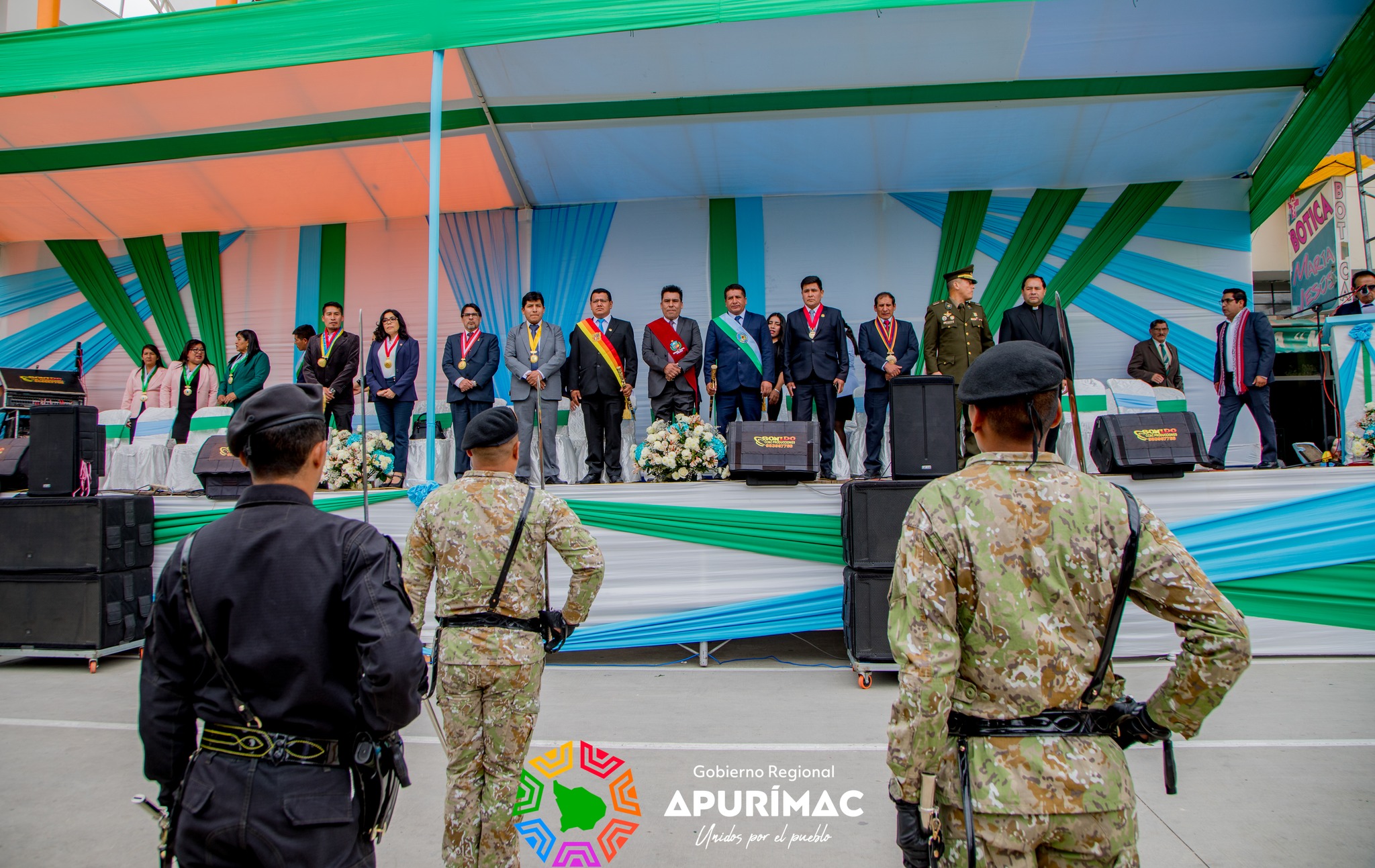 Distrito de San Jerónimo celebró a lo grande su 490° aniversario de fundación española con participación estelar del gobernador regional