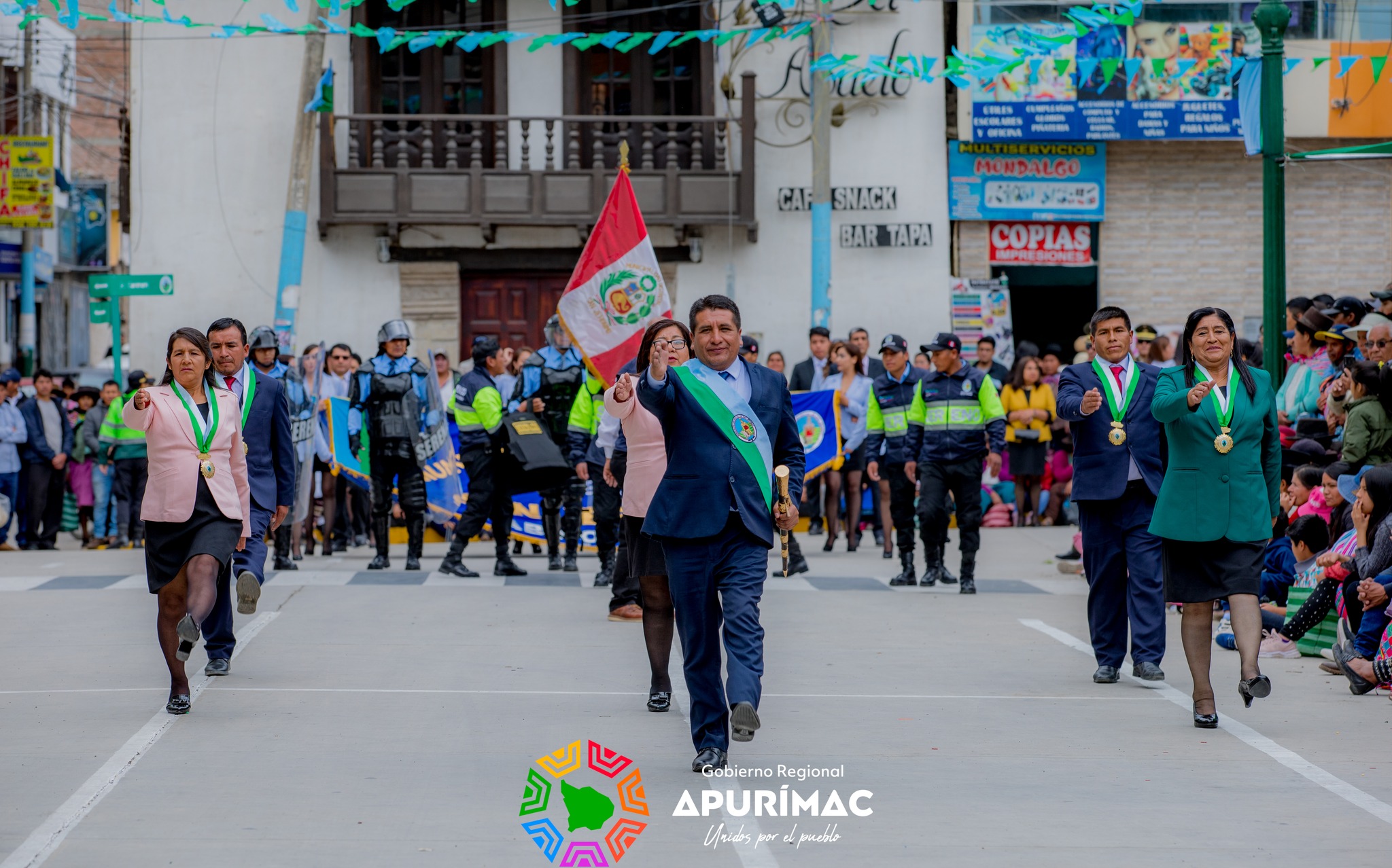 Distrito de San Jerónimo celebró a lo grande su 490° aniversario de fundación española con participación estelar del gobernador regional