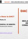 Vista preliminar de documento GUÍA: CÓMO SE LLENA LA DAC