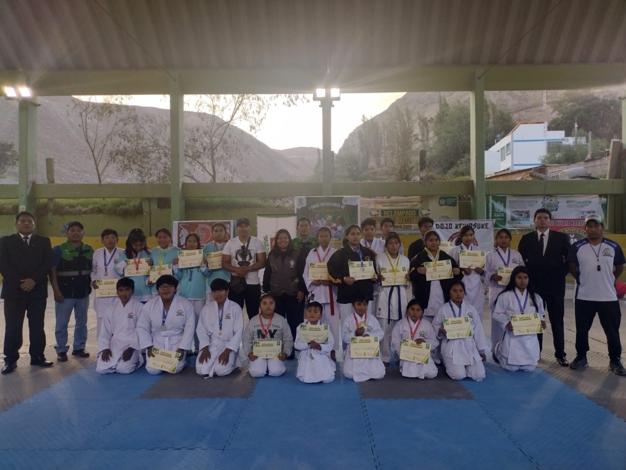 Menores participaron en I SHIAE interclubes karate