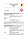 Vista preliminar de documento Hoja de datos de Seguridad de Materiales: Ultra Diesel