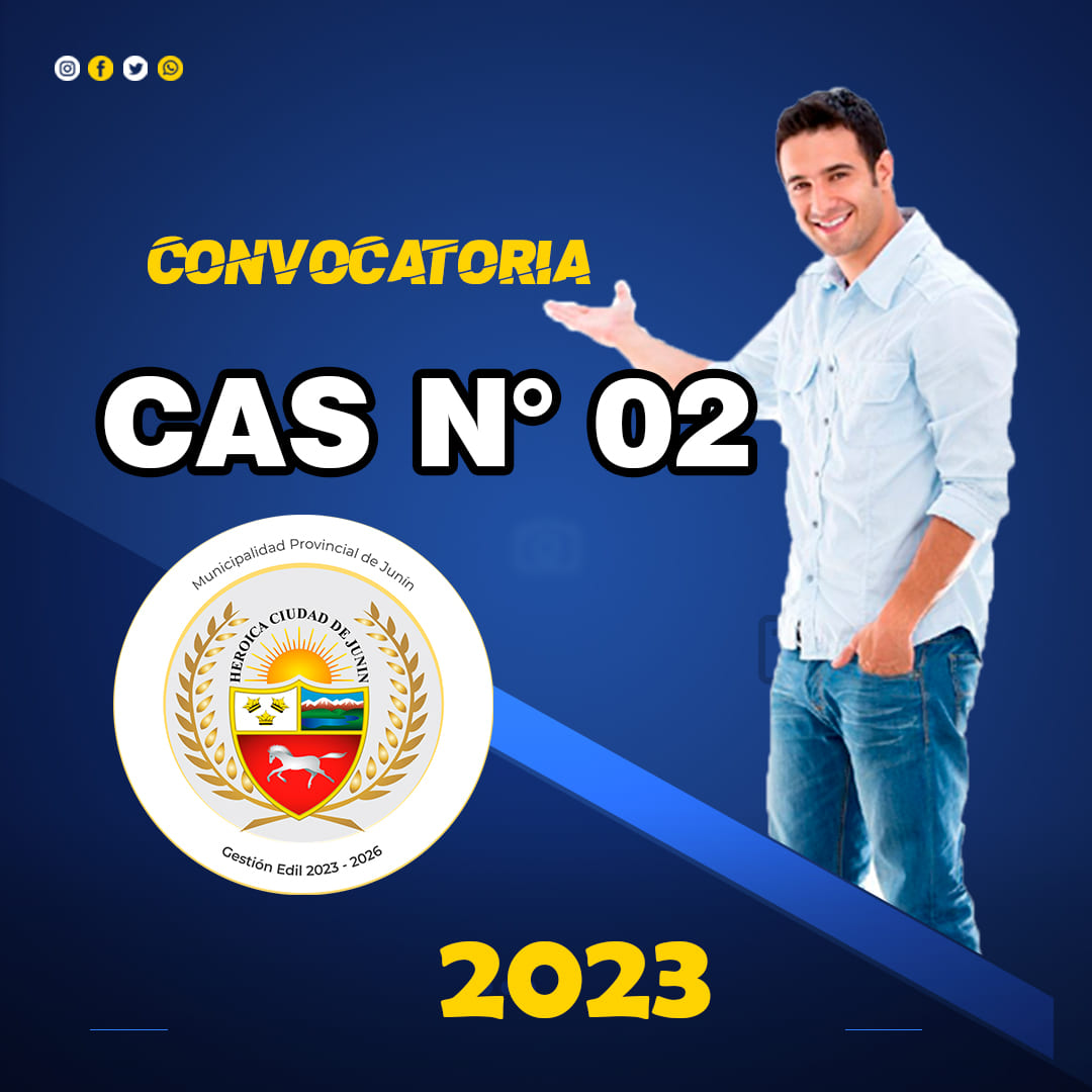 Panel de Convocatoria CAS
