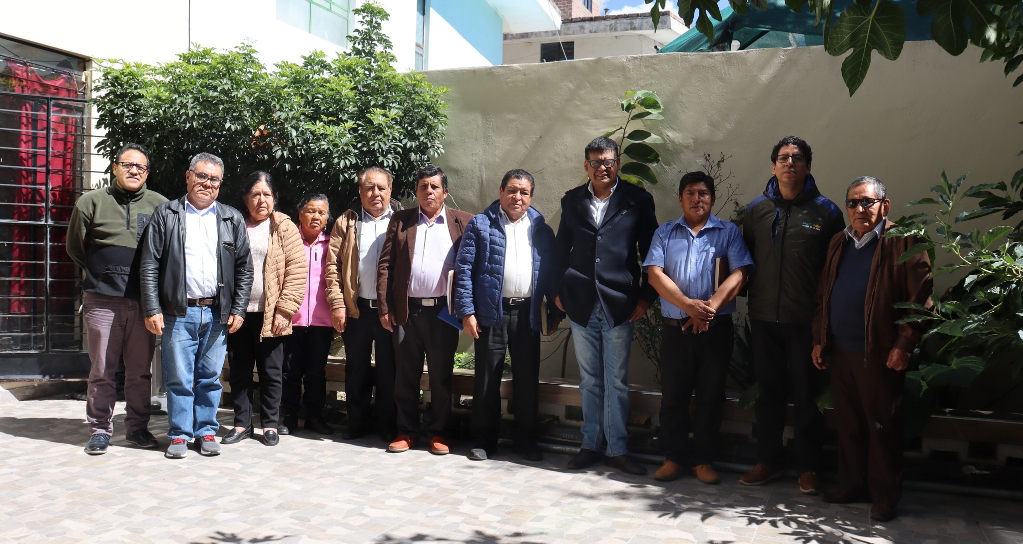 Reunión con el Director Ejecutivo de la Mancomunidad Regional de Los Andes, el equipo técnico y el alcalde del distrito de Saurama