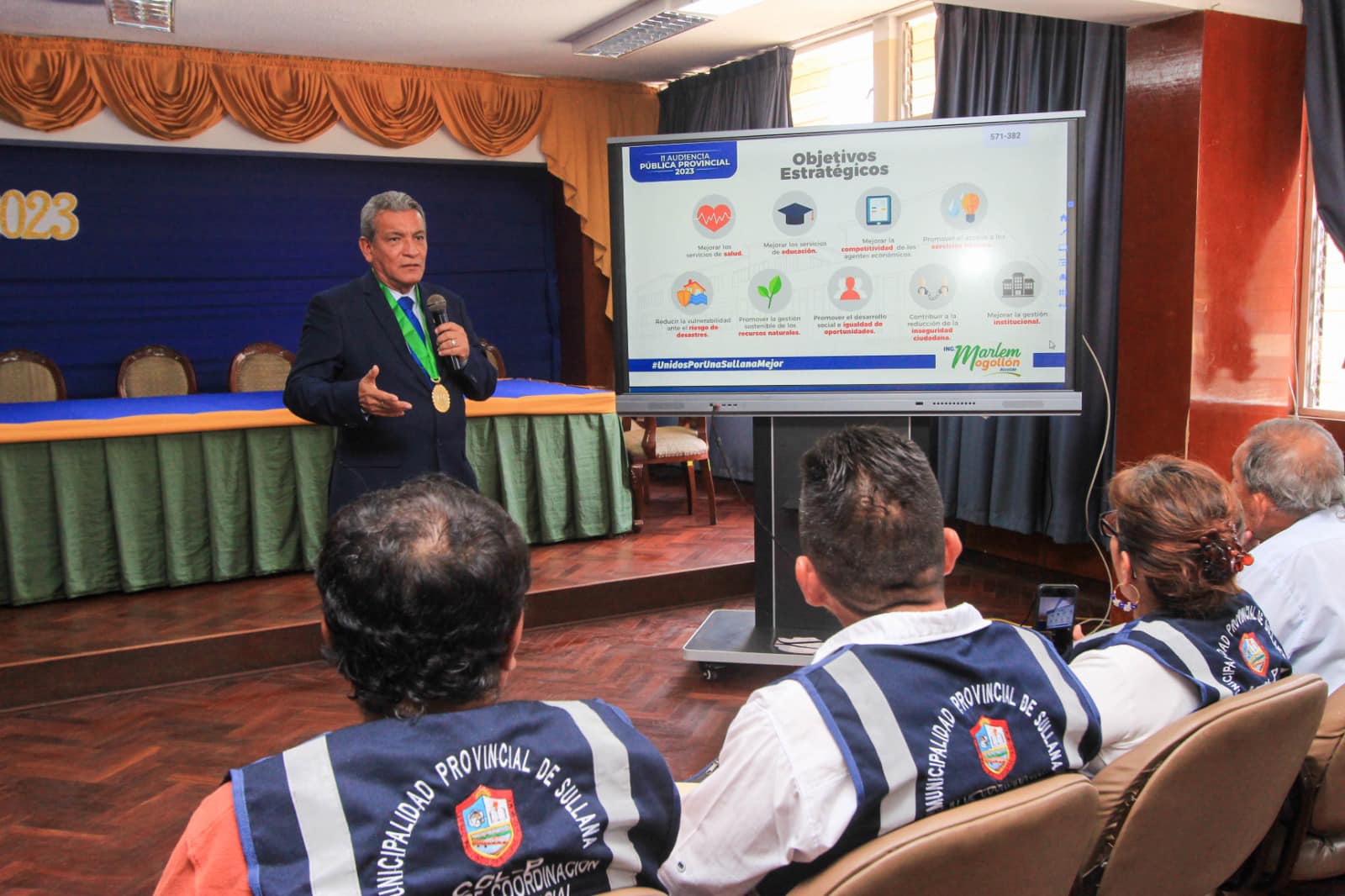 Alcalde Marlem Mogollón Realiza Importantes Anuncios En Segunda Audiencia Pública