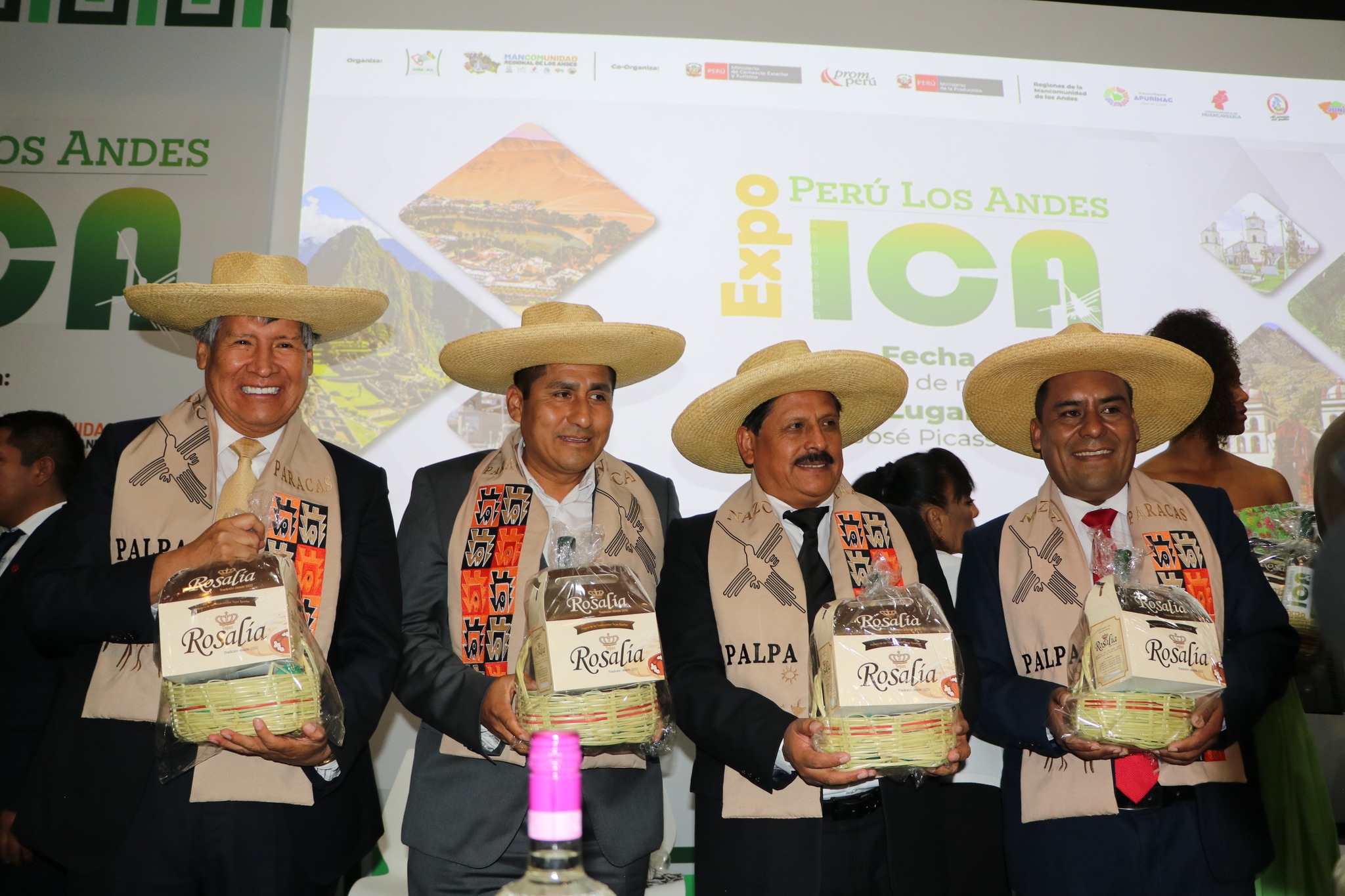 Mancomunidad Regional de Los Andes y el Gobierno Regional de Ica realizan el lanzamiento nacional del Expo Perú Los Andes - Ica 2023