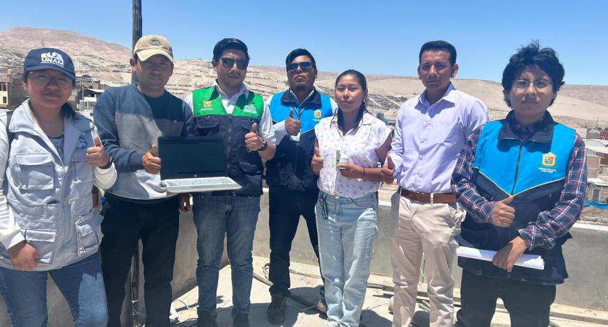 La Municipalidad Provincial Mariscal Nieto a través de la Sub Gerencia de Gestión del Medio Ambiente en coordinación con la Universidad Nacional de Moquegua (UNAM) realizó la instalación de sensores de monitoreo de la Calidad de Aire en la provincia. 