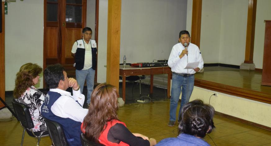 El Alcalde Provincial John Larry Coayla y presidente del COPROSEC, presidió la III Consulta Pública de Seguridad Ciudadana del COPROSEC. Al momento de aperturar el acto invocó a los presentes a dar prioridad la problemática de la seguridad con la finalidad de disminuir las incidencias acontecidas según el sector implicado.