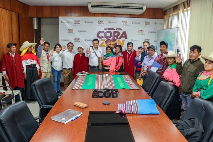 Autoridades del Distrito de Cañaris gestionan vías de comunicación